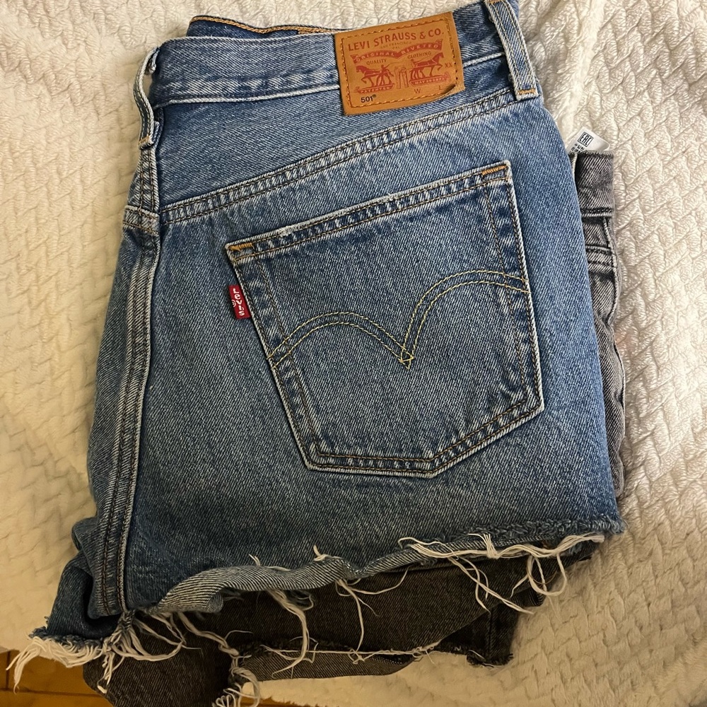 new 501 Levi’s shorts